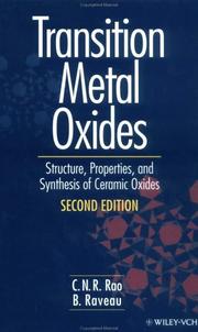 Transition metal oxides