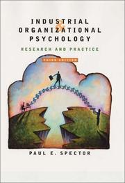 Industrial and Organizational Psychology