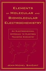 Elements of Molecular and Biomolecular Electrochemistry