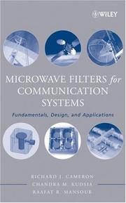 Microwave filters for communication systems