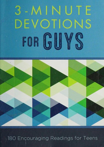 3-minute devotions for guys