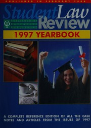 Student law review yearbook