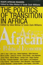 Politics of Transition in Africa