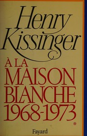 À la Maison Blanche