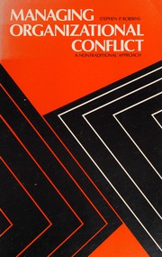 Managing organizational conflict
