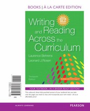 Writing and Reading Across the Curriculum, MLA Update Edition -- Books a la Carte
