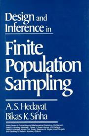 Design and inference in finite population sampling
