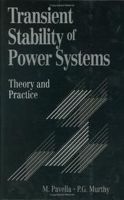 Transient stability of power systems