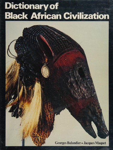 Dictionary of Black African civilization
