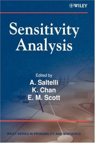 Sensitivity analysis