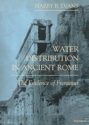 Water distribution in ancient Rome