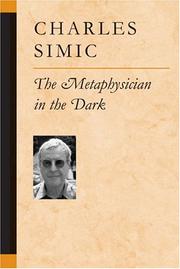 The metaphysician in the dark