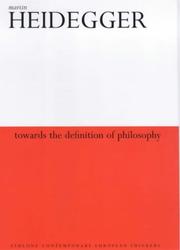 Zur Bestimmung der Philosophie
