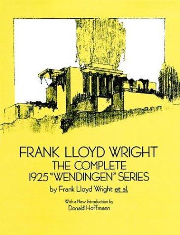 The Complete 1925 "Wendingen" Series