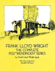 The Complete 1925 "Wendingen" Series