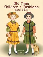 Old-Time Children's Fashions Paper Dolls