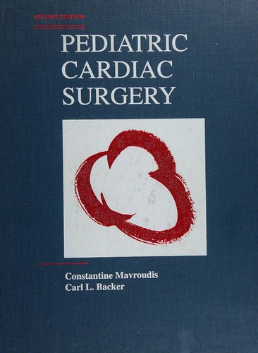 Pediatric cardiac surgery