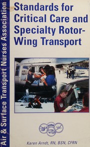 Standards for critical care and specialty rotor-wing transport