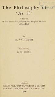 The philosophy of às if