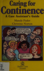 Caring for continence