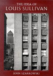 The idea of Louis Sullivan