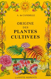 Origine des plantes cultivées