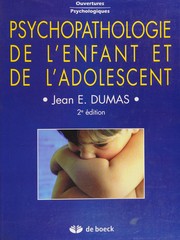 Psychopathologie de l'enfant et de l'adolescent