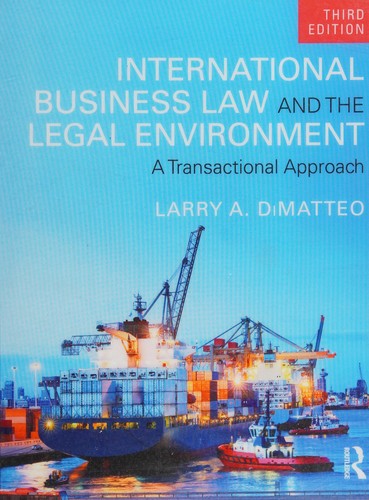 International Business Law and the Legal Environment
