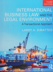 International Business Law and the Legal Environment