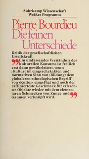 Die feinen Unterschiede