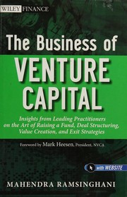 The business of venture capital