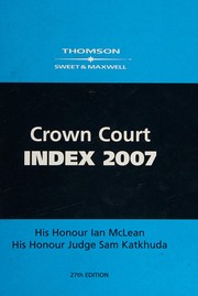 Crown court index
