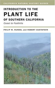 Introduction to the Plant Life of Southern California