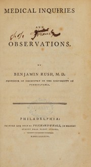 Medical inquiries and observations
