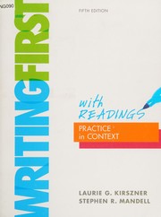 Writing first
