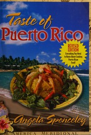 A taste of Puerto Rico cookbook