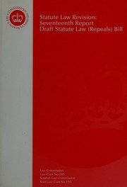 Statute law revision