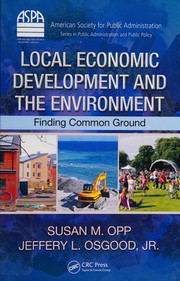 Local Economic Development and the Environment