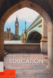 Research and Policy in Education
