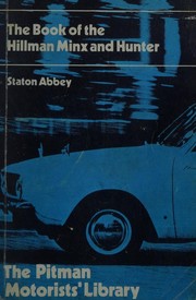 The book of the Hillman Minx and Hunter