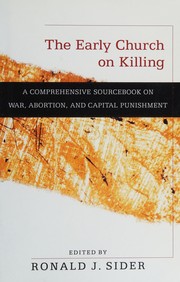 The early church on killing
