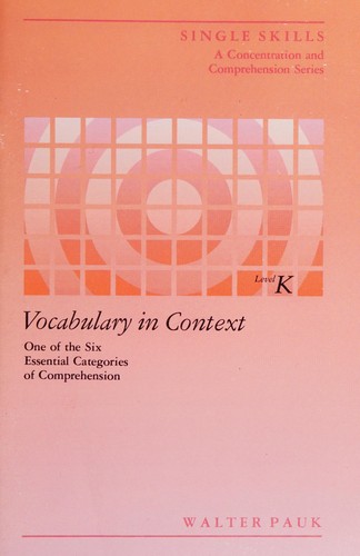 Vocabulary in context