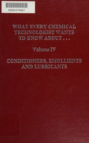 Dispersants, Solvents and Solubilizers (What Every Chemical Technologist Wants to Know About Ser Vol II)