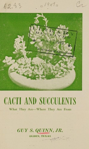 Cacti and succulents
