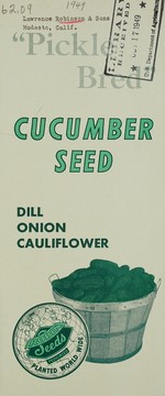 Cucumber seed