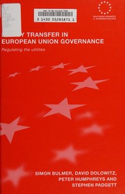 Policy transfer in European Union governance
