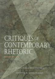 Critiques of contemporary rhetoric