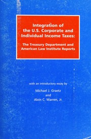 Integration of the U.S. corporate and individual income taxes
