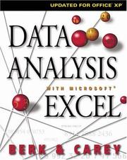 Data analysis with Microsoft Excel
