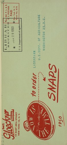Now is the time to order snaps